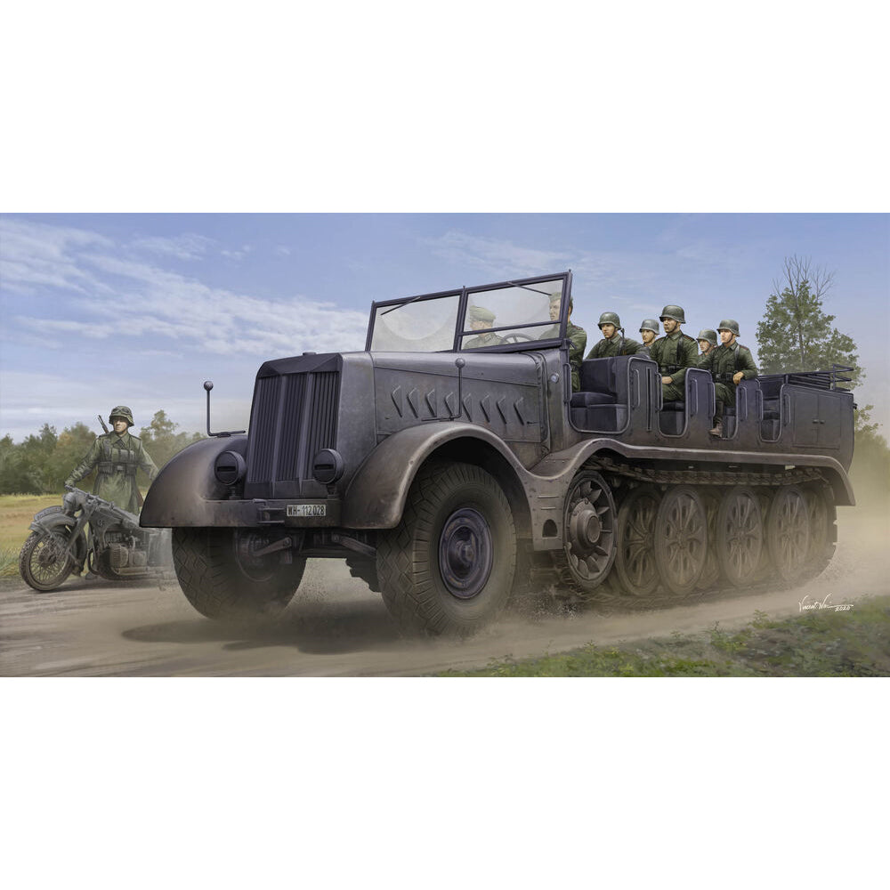Trumpeter 9575 Schwerer Zugkraftwagen 18t Sd.Kfz.9 Artillery 1:35 Model Kit