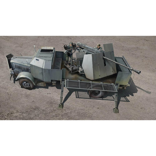 Trumpeter 09594 L4500A w/5cm Flak 41 II 1:35 Plastic Model Kit