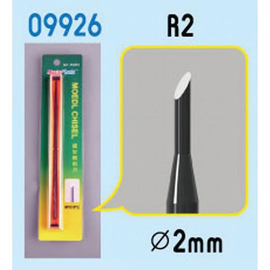 Trumpeter 9926 Model Chisel R2 (2mm) Model Kit Tool
