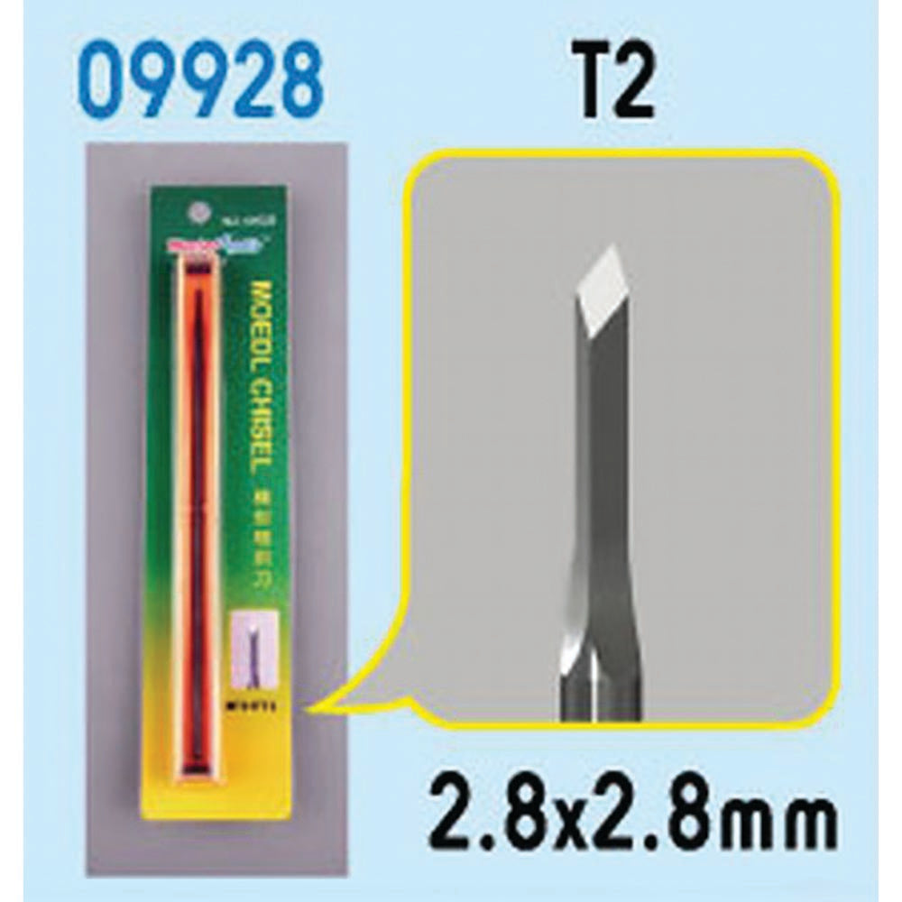 Trumpeter 9928 Model Chisel T2 (2.8x2.8mm) Model Kit Tool