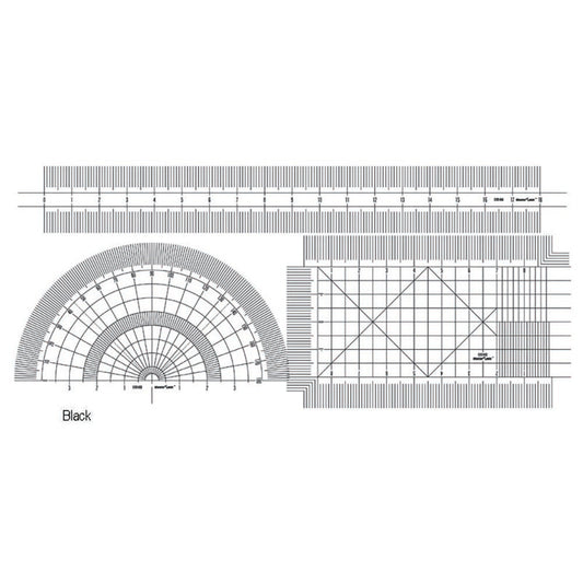 Trumpeter 9940 0.05mm Acetate Gauge Black Model Kit Tool