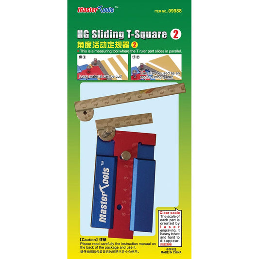 Trumpeter 9988 Stainless Steel vari-angle Sliding T-Square Model Kit Tool