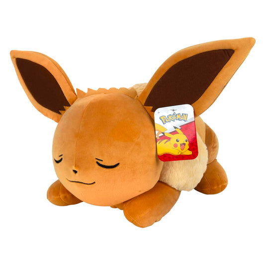 Pokemon Eevee 18" Sleeping Plush Large Soft Toy PKW0222