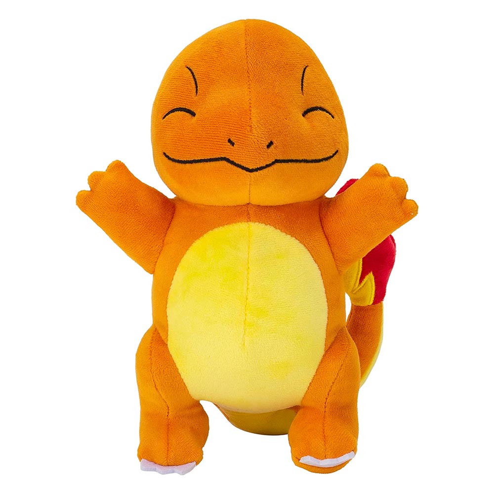 Pokemon 8" Charmander Plush w/Eyes Closed PKW2695 Jazwares
