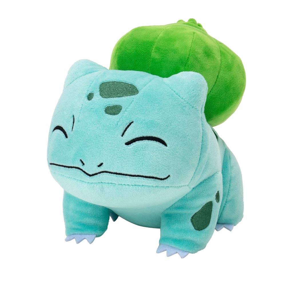 Pokemon 8" Bulbasaur Plush w/Winking Eyes Shut PKW2697 Jazwares