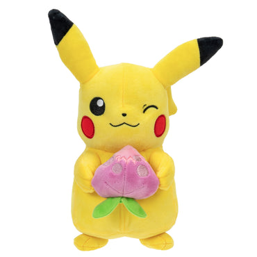 Pokemon 8" Pikachu with Pecha Berry Plush PKW2700