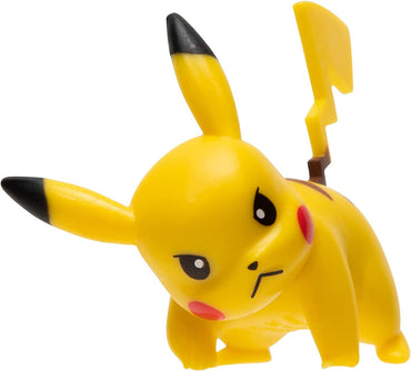 Pokémon Surprise Attack Game Pikachu Poke Ball vs. Machop Quick Ball