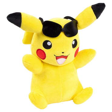 Pokemon Summer Pikachu with Sunglasses Plush Soft Toy PKW3096