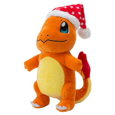 Pokemon Charmander with Santa Hat Seasonal Christmas 8" Plush Soft Toy PKW3103