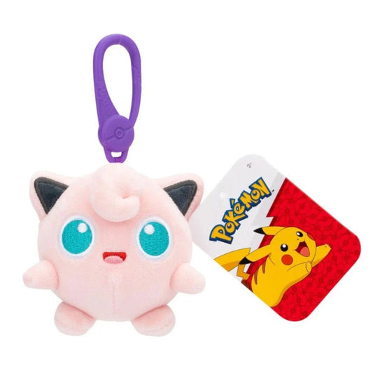Pokémon Jigglypuff Clip-On Plush Toy Jazwares