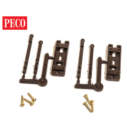 PECO PL-12X Turnout Motor Adaptor Base (Self-Assembly)