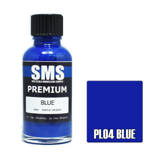 SMS PL04 Premium BLUE 30ml Acrylic Lacquer
