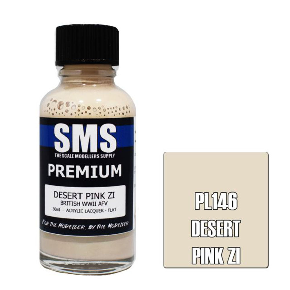 SMS PL146 Premium DESERT PINK ZI 30ml Acrylic Lacquer