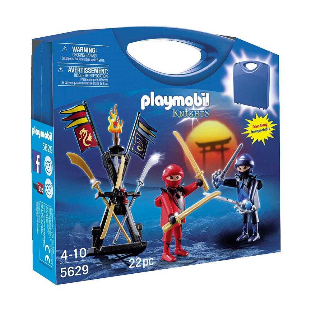 PLAYMOBIL 5629 Knights Ninjas Case