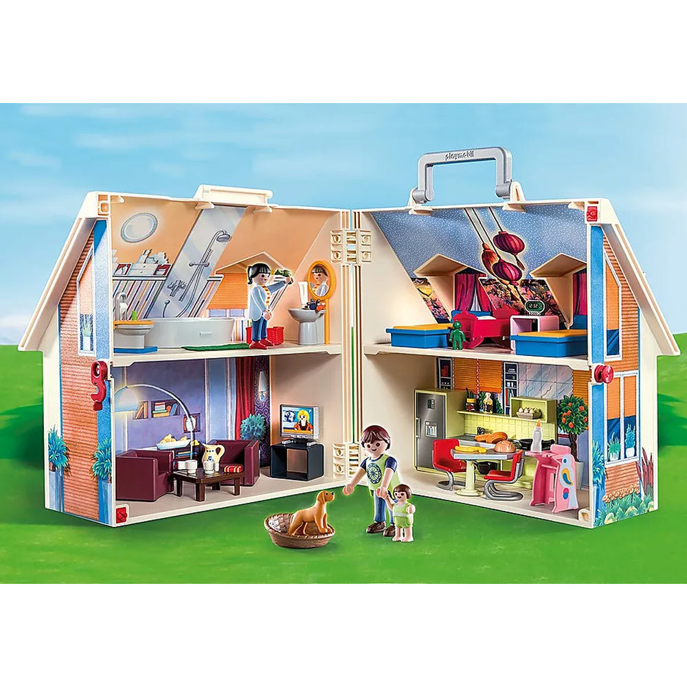 PLAYMOBIL 70985 City Life Take Along Modern Doll House