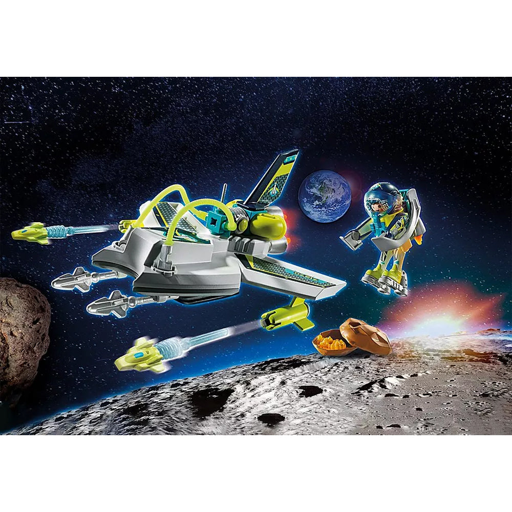 PLAYMOBIL 71370 Space Hi-Tech Mission Space Drone