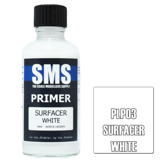 SMS PLP03 Primer SURFACER WHITE 50ml