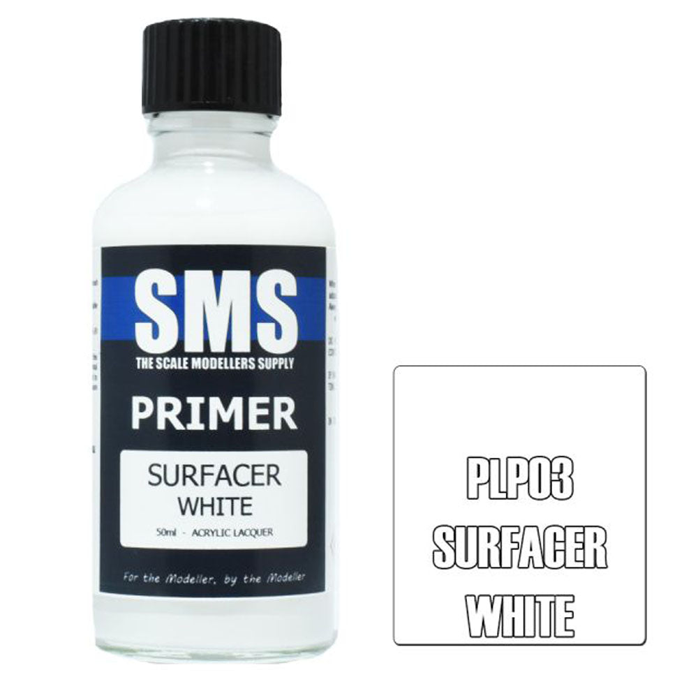SMS PLP03 Primer SURFACER WHITE 50ml