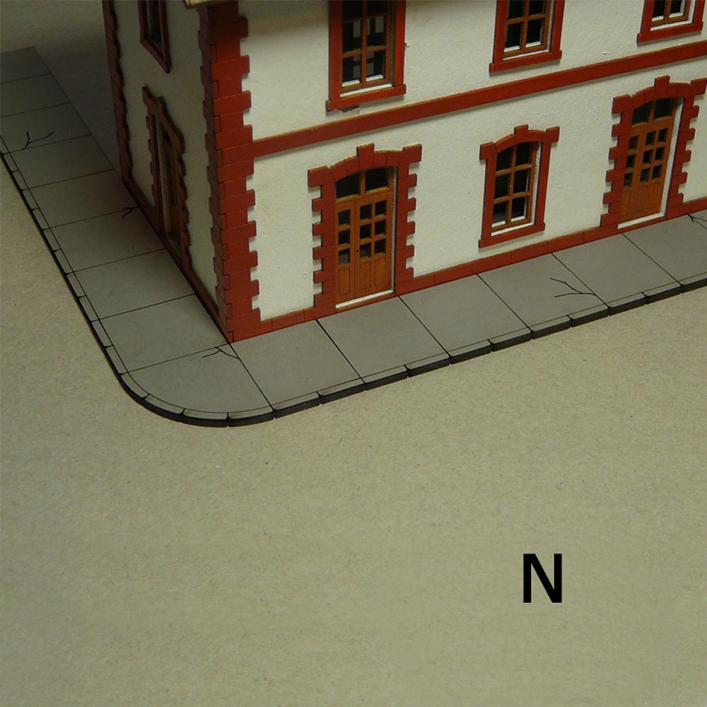 Proses LS-019 N Scale Sidewalks Concrete