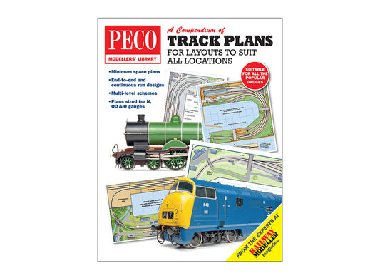 PECO PM-202 Track Plans for Layouts to Suit all Locations