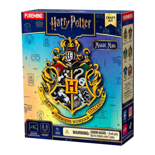 Puremind Harry Potter: Magnetic Coat of Arms (6 Designs) PM1650