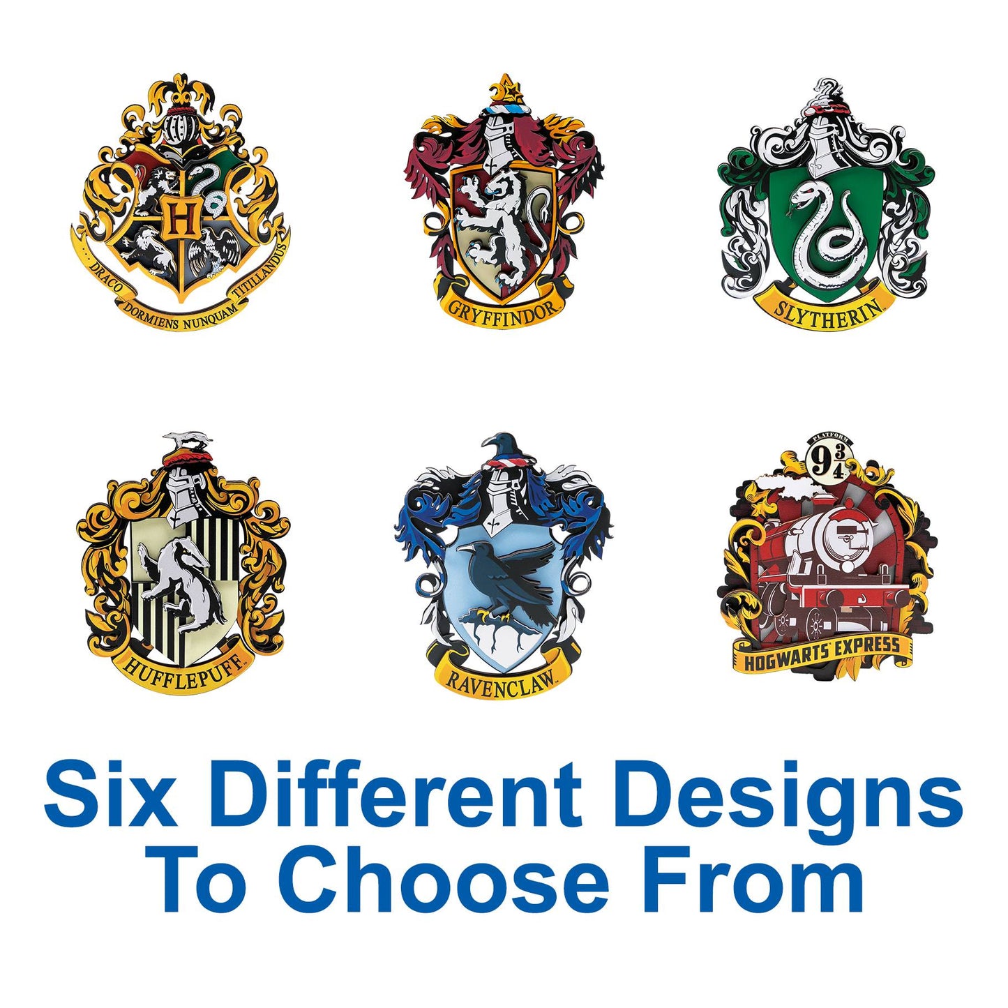 Puremind Harry Potter: Magnetic Coat of Arms (6 Designs) PM1650