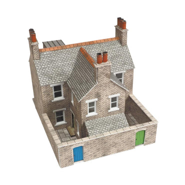 Metcalfe PN104 Terrace Houses x2 Stone N Gauge Kit