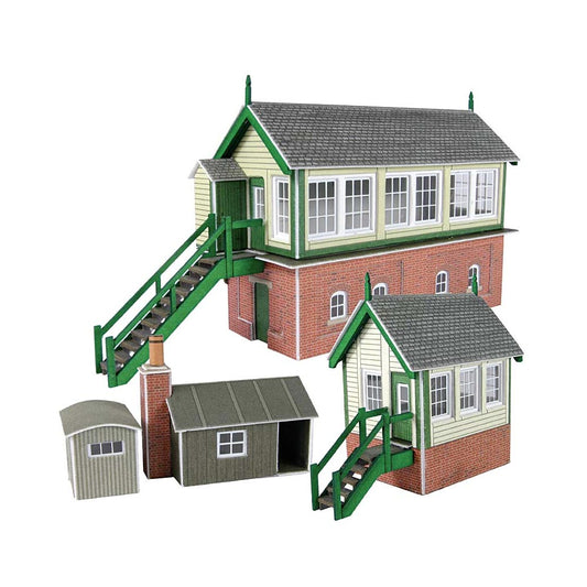 Metcalfe PN133 Signal Box & Hut Set N Gauge Kit