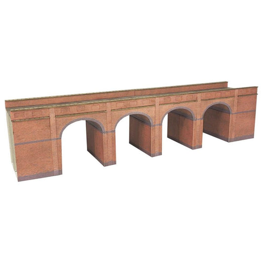Metcalfe PN140 Red Brick Viaduct Bridge N Gauge Kit