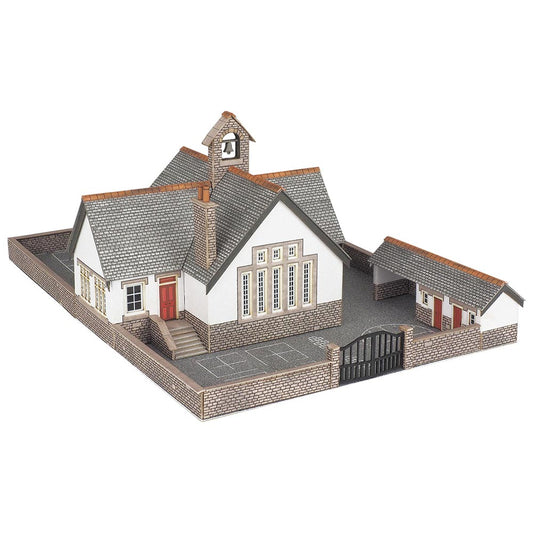 Metcalfe PN153 Village School Building & Playground N Gauge Kit