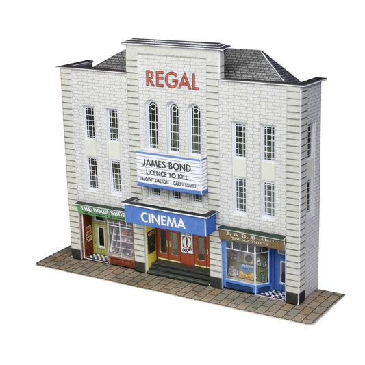 Metcalfe PN170 Low Relief Cinema and Two Shops N Gauge Kit