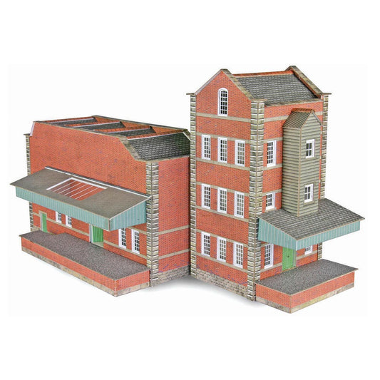 Metcalfe PN183 Small Factory Industrial Brick Building N Gauge Kit