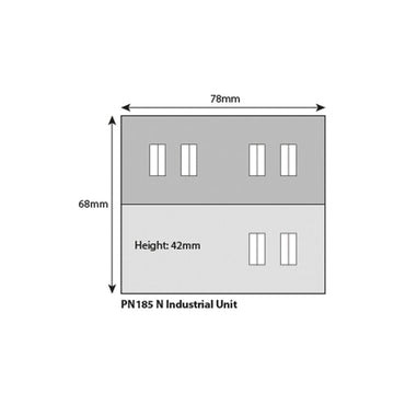 Metcalfe PN185 Industrial Unit Building N Gauge Kit