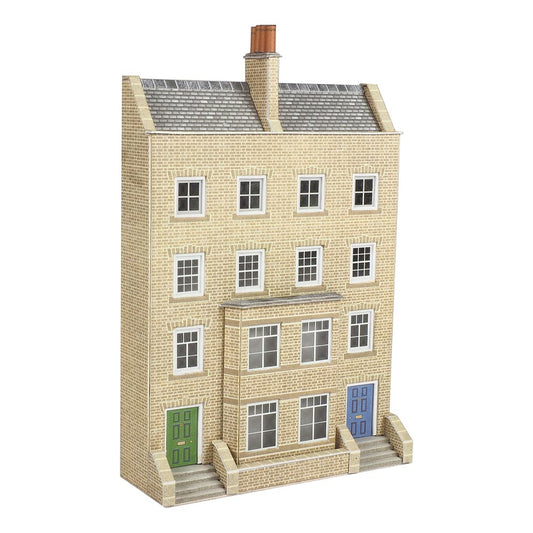 Metcalfe PN973 Low Relief Town House Georgian Style N Gauge Kit