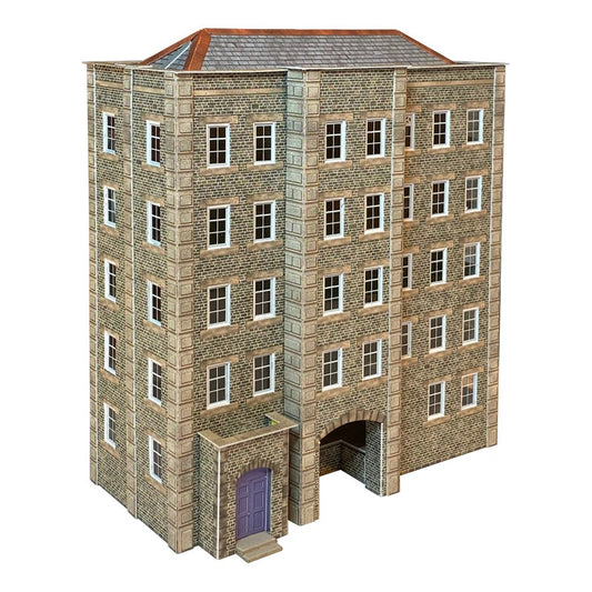 Metcalfe PN990 Grimy Old Mill Industrial Stone Building N Gauge Kit