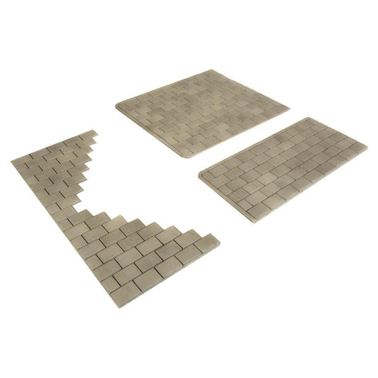 Metcalfe M0060 Individual Stone Paving Slabs OO Gauge Kit PO210