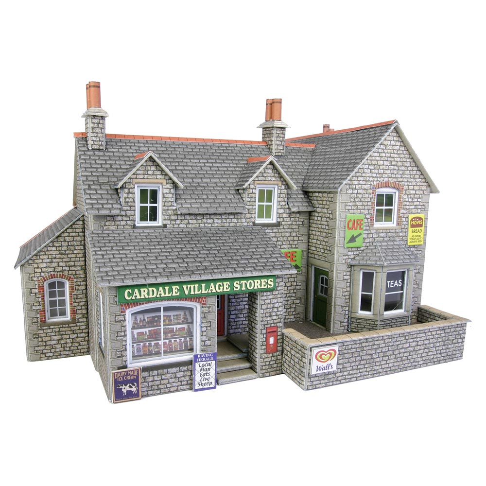 Metcalfe PO254 Village Shop & Café Building OO Gauge Kit