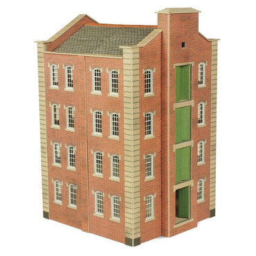Metcalfe PO282 Warehouse/Red Brick Industrial Factory Building OO Gauge Kit