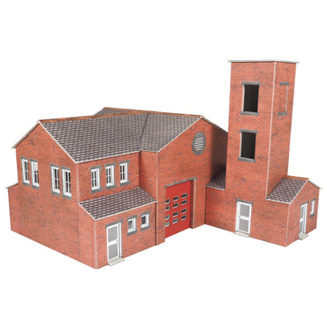 Metcalfe PO289 Fire Station Building OO Gauge Kit