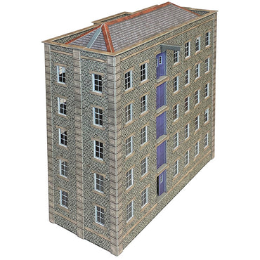 Metcalfe PO290 Grimy Old Mill Industrial Stone Building HO/OO Gauge Kit