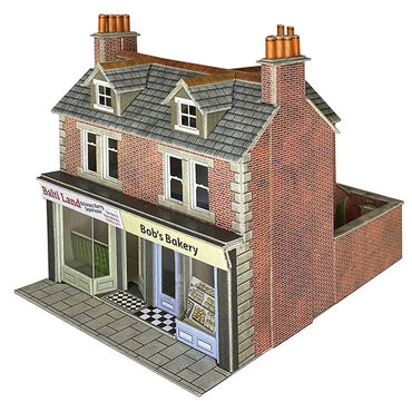 Metcalfe PO306 Shop Fronts Red Brick OO Gauge Kit