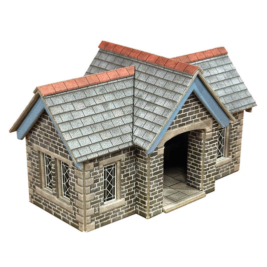 Metcalfe PO316 Little Cardleywick Station Shelter HO/OO Gauge Kit