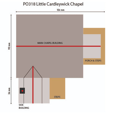 Metcalfe PO318 Little Cardleywick Chapel