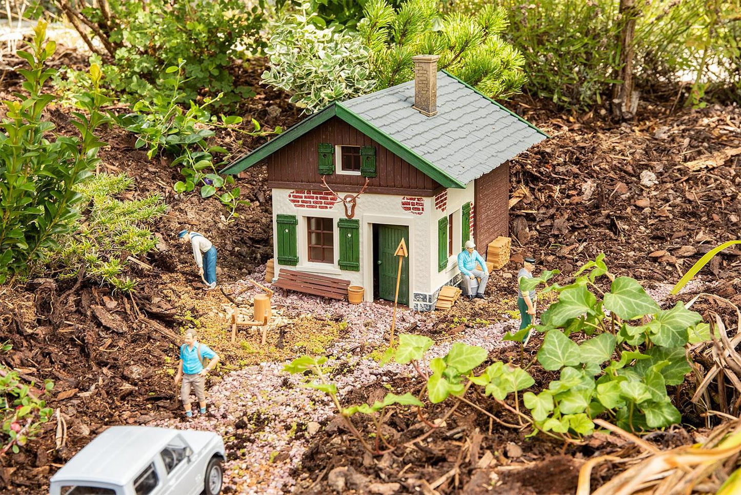 Pola Forest Hut Kit PO331143 G Gauge