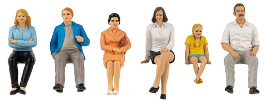 Pola 331508 Seated People (6) Figure Set G Gauge