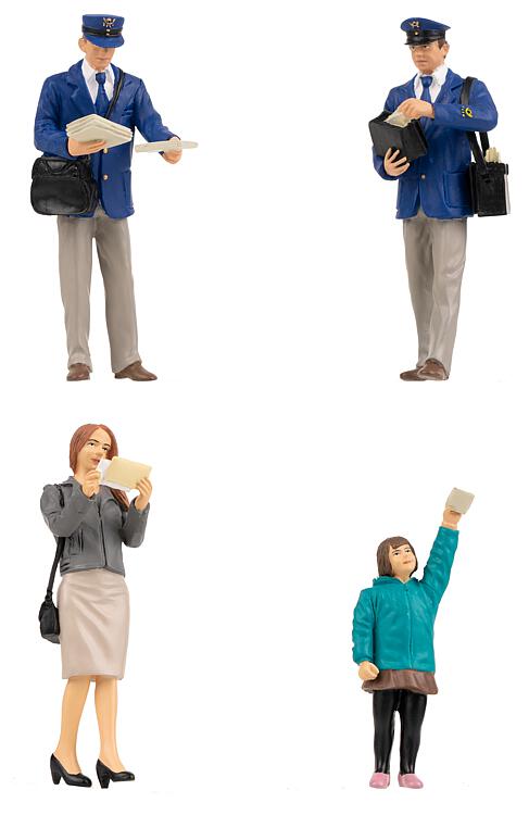 Pola 331516 At the Post Office (4) Figure Set G Gauge