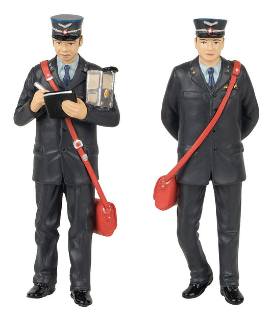 Pola Swiss Railway Staff (2) Figure Set G Gauge PO331524