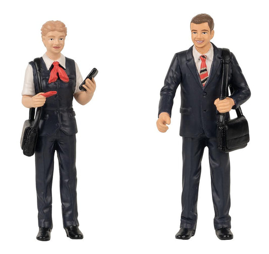 Pola Swiss Train Attendants (2) Figure Set G Gauge PO331526