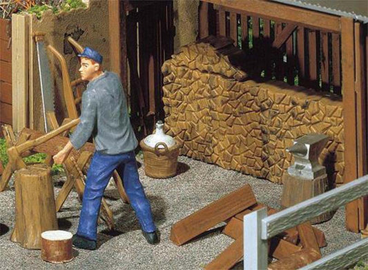 Pola Wood Pile & Tools Kit G Gauge PO333213