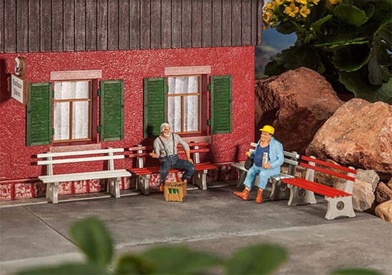Pola Park Benches (4) Kit G Gauge PO333221